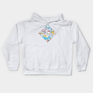 Winter Cats Kids Hoodie